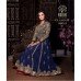 MG 19001-A BLUE MOHINI GLAMOUR WEDDING WEAR DRESS